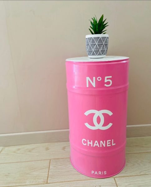 Chanel metal barrel, decoration or gift ideas – LuxuryArtPop